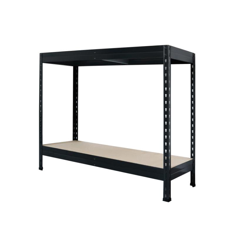 Goodhome half shelf 90x40x97cm - black, , medium-null