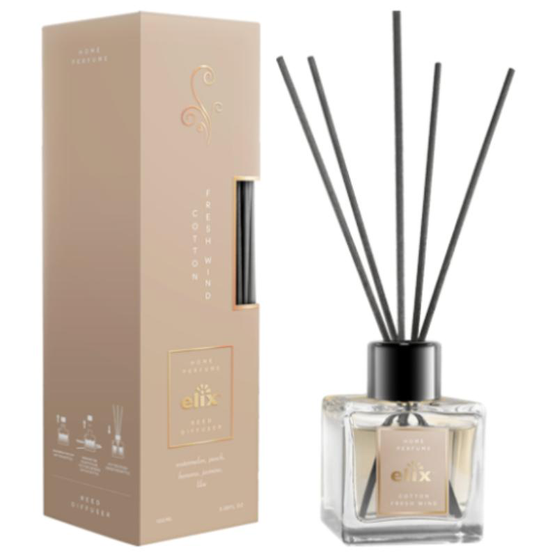 Elix home perfume cotton & fresh wind 100ml, , medium-null
