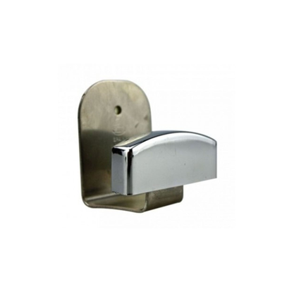 Adhesive wall hanger mod. 8 50x40mm s / s silver
