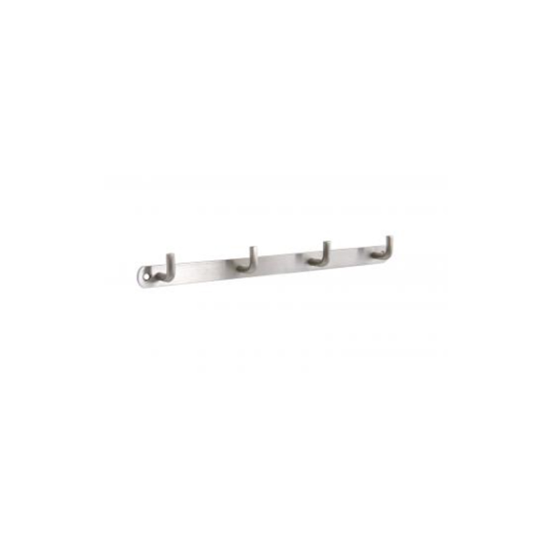 Stainless steel wall hangers with 4 hooks-null