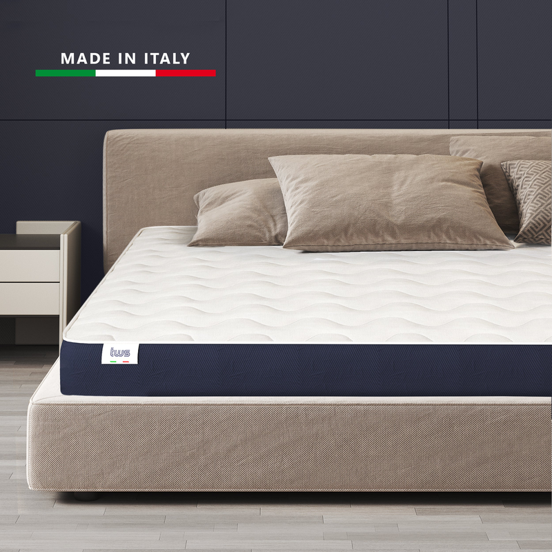 Essential mattress 80 x 190 hypoallergenic waterfoam 10cm made in italy-null