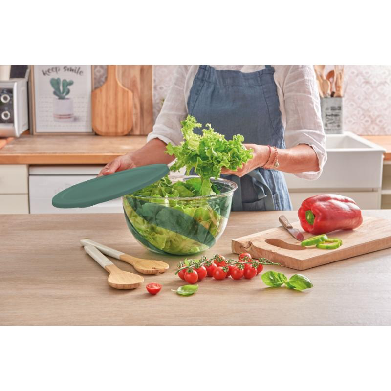 Snips set 2 salad bowl 3l+5l with lid, , medium-null