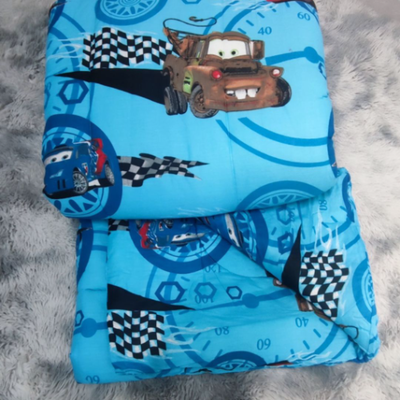Luxury cotton quilt for boys 220x240 cm #q2, Dodgerblue, medium