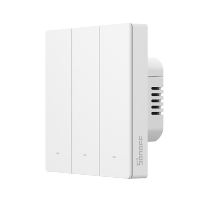 Sonoff m5 matter Wi-Fi smart wall mechanical switch 3-button white, , medium