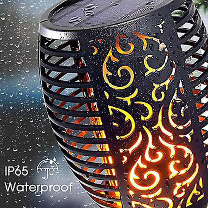Product image: Solar flame light 96led 1500mAh li ip65, , medium-null
