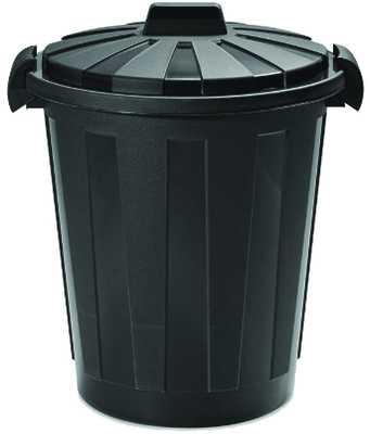 Garbage bin 60l with lid