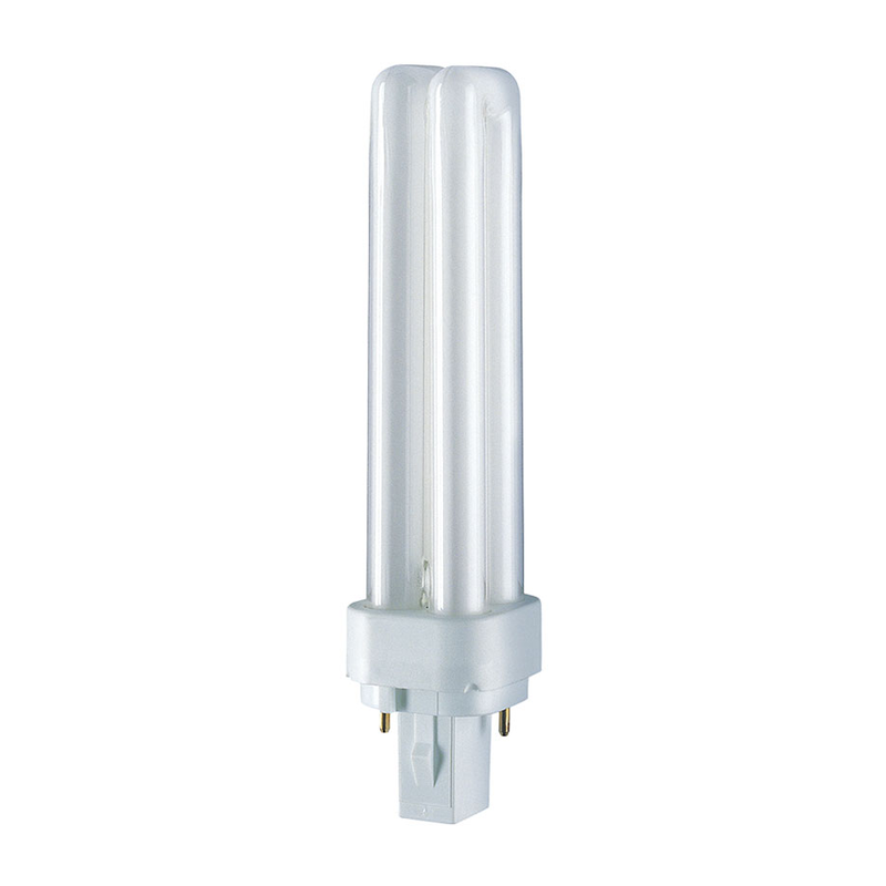 Osram dulux 2 pin 18w lamp glass g24d-2 1200lm 4000k 360° frosted, , medium-null