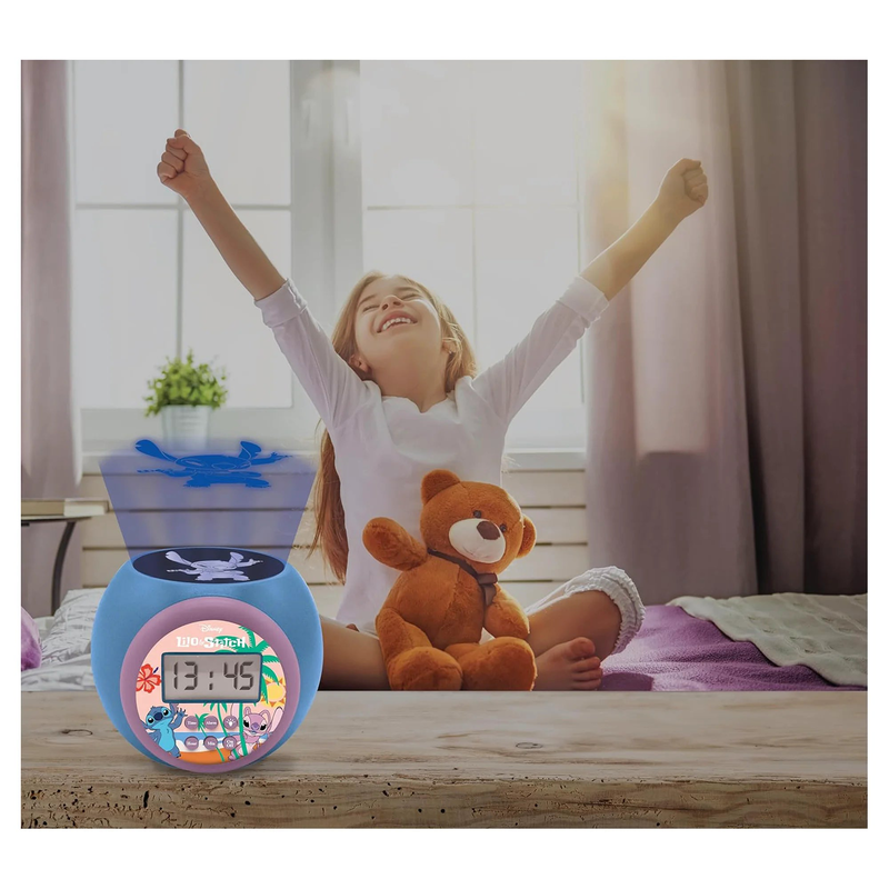 Product image: Disney stitch projector alarm clock, , medium-null