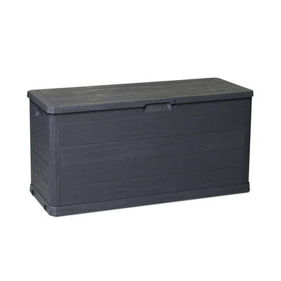 Plastic storage box 117x45x56cm 280l gray
