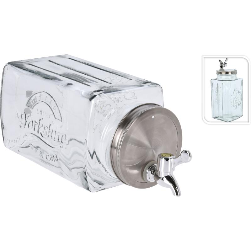 Excellent houseware γυαλινος διανομεας ποτων 3l, , medium-null