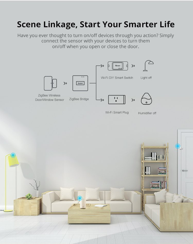 Sonoff snzb-04 zigbee wireless door/window sensor, , medium-null