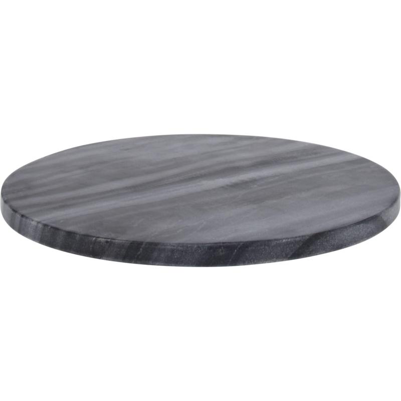Decorative marble board 28x28x1.5cm - grey, , medium image number null