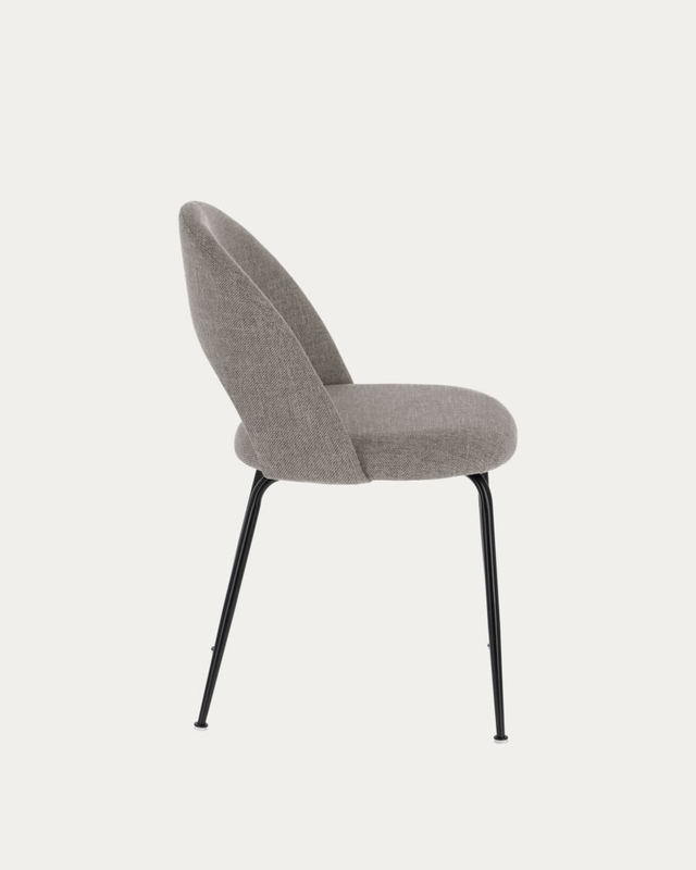 Mahalia dining chair light grey-null