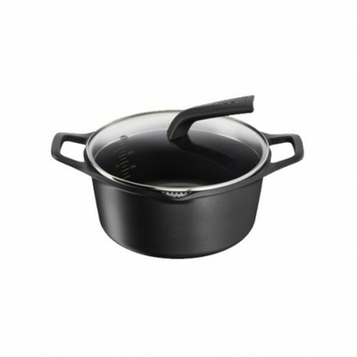 Tefal robusto casserole 20 + lid die cast alum. E24944