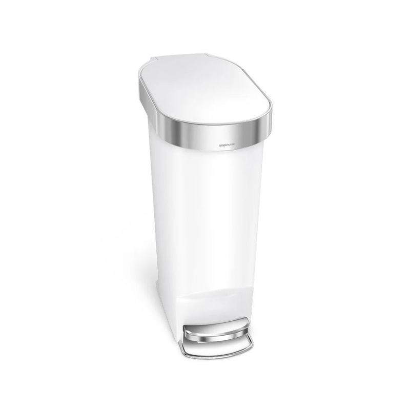Product image: Simplehuman plastic bin 40l white, , medium-null