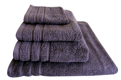 Bath towel anthracite fluffy 85x150cm 500gsm, , medium