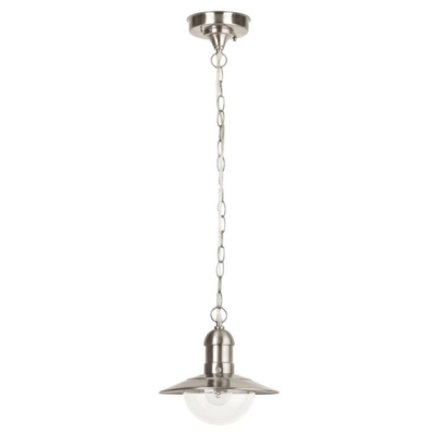 Oslo pendant outdoor light e27 60w ip44 s/s, , medium