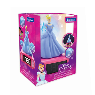 Lexibook princess digital clock with light and sound – lcd screen and melodies rl800dp, , medium