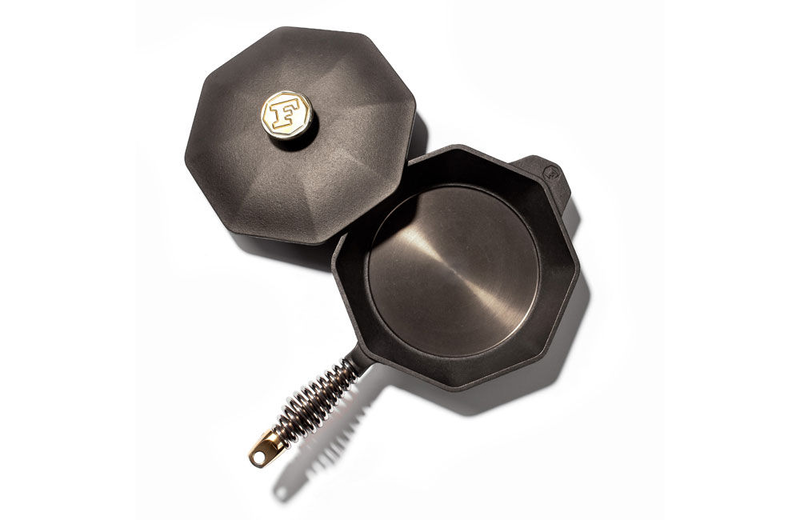 Finex 20cm (8in) cast iron skillet with lid, , medium image number null