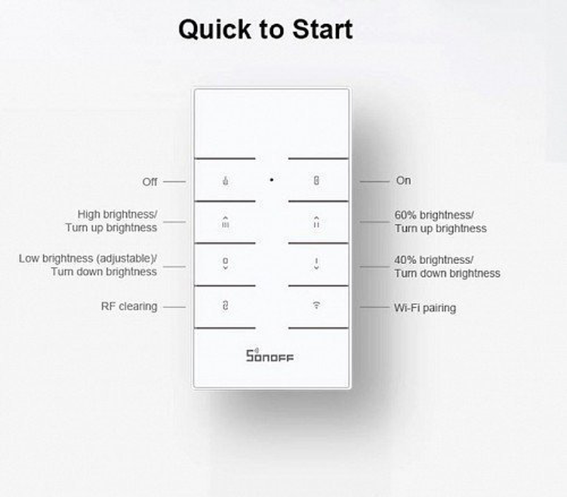 Sonoff d1 smart dimmer switch with remote control, , medium-null
