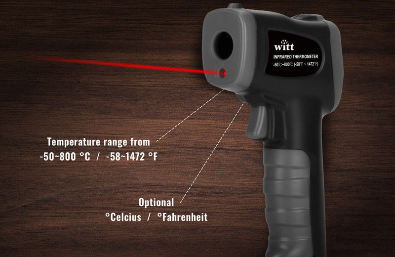 Witt infrared thermometer gun, , medium image number null