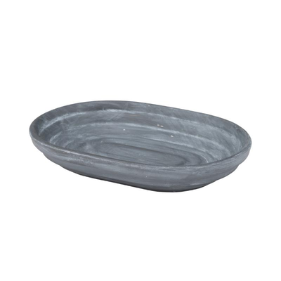 Wenko iseo ceramic soap dish - grey, , medium