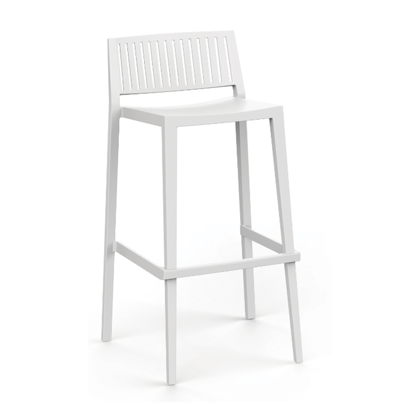 Bars high stool white-null