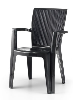 Giava outdoor chair 58x61x87cm - anthracite, , medium