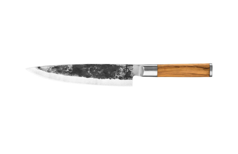 Product image: Forged olive wood chef's knife 440c japanese steel 20.5cm, , medium-null