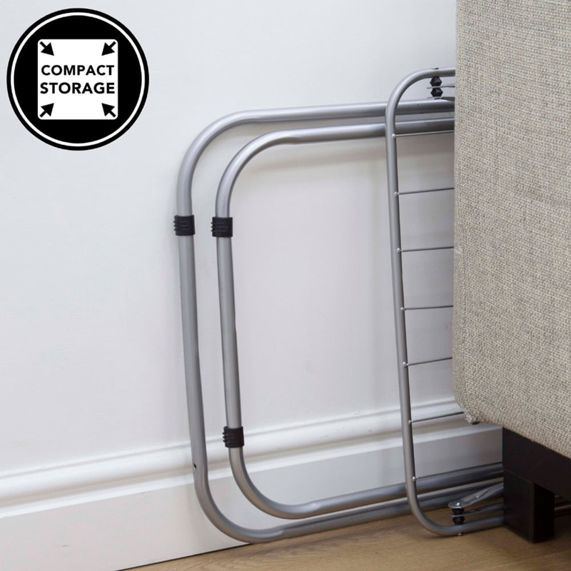 Product image: Πτυσσόμενη μεταλλική απλώστρα με μήκος απλώματος 18 μέτρων, , medium-null