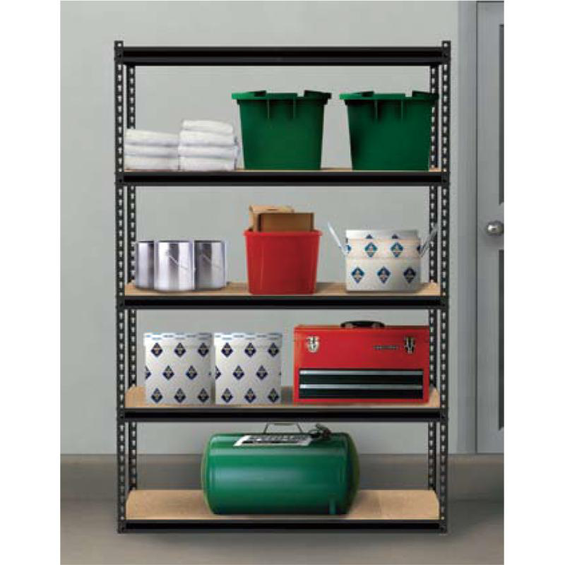 Tiddy 5-layer shelving unit 121x46x183cm, , medium image number null