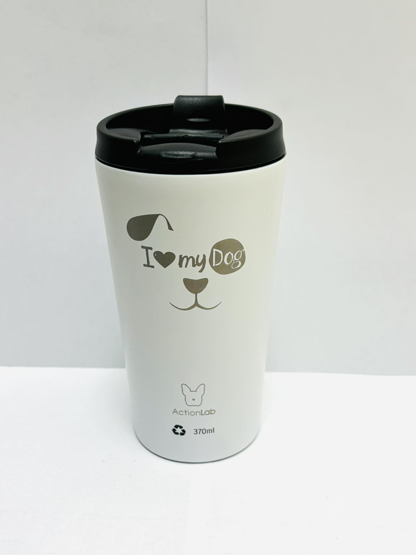Product image: Coffee thermos white i love my dog - 370ml, , medium-null