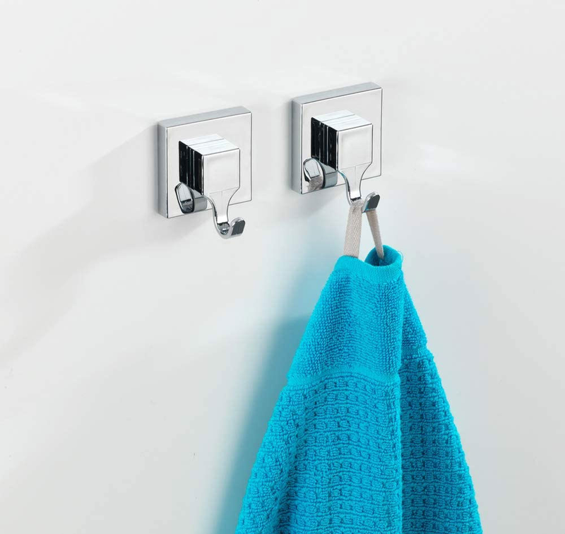 Wenko vacuum-loc hook set square 2pcs silver, , medium image number null