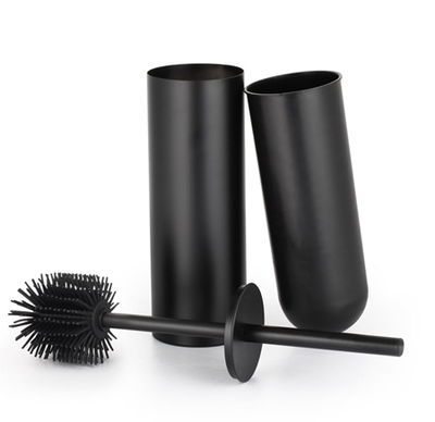 Ankor solid toilet brush black, , medium