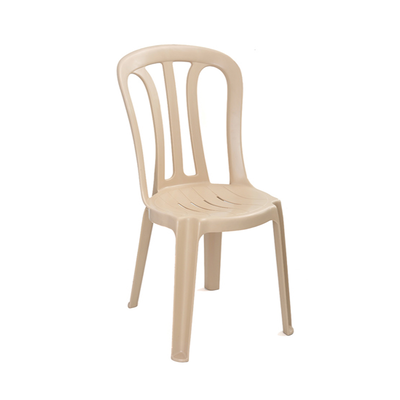 Lordos armless chair fiesta plastic beige, Beige, medium