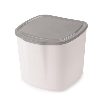 Table bin 3l white/grey