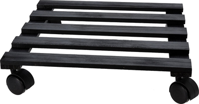 Flower trolley 28x28x8 blk, , medium