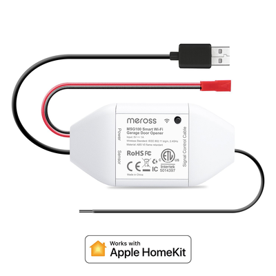 Meross homekit smart Wi-Fi garage door opener msg100hk-uk, , medium