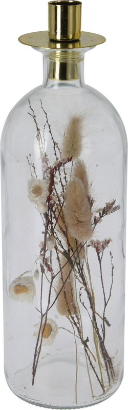 Candle holder bottle 31cm, , medium-null