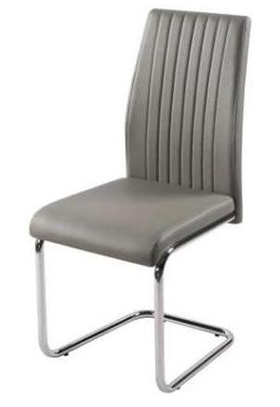 Dina dining chair - grey, , medium image number null