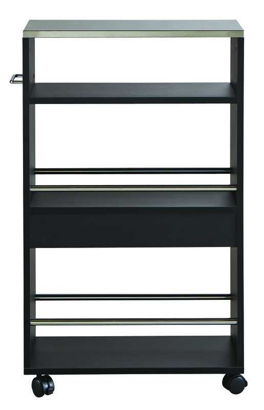 Demeyere kitchen trolley 50x24x83cm - black, , medium image number null