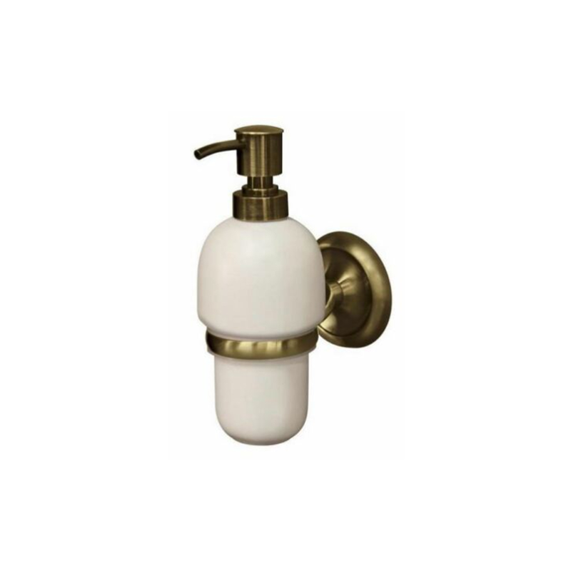 Wall software case deco ceramic with antique bronze holder image number null