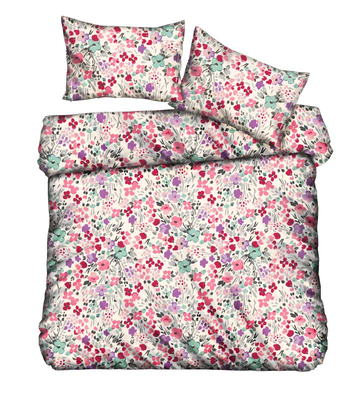 Ionion bedsheet emprime cotton 160x260cm adele, , medium