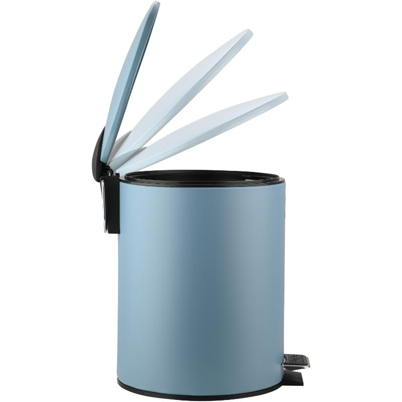 Estia pedal bin 5l - blue mat, , medium image number null
