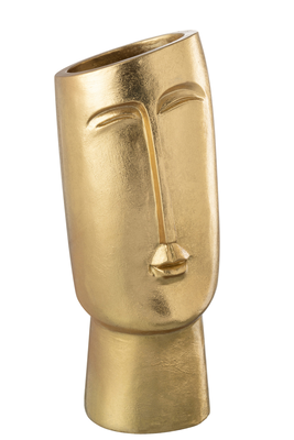 Flowerpor head  gold, , medium