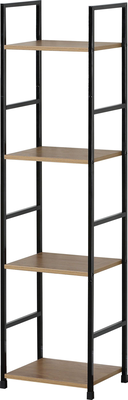 Algeria 4 tier shelf - oak, , medium