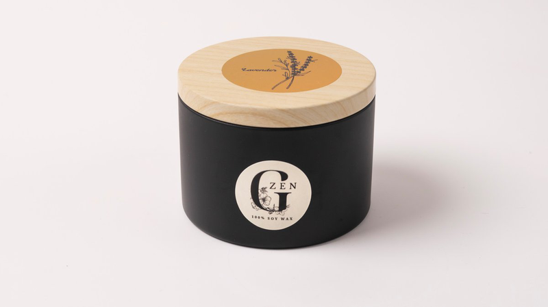 Soy scented  candle | 225gr | Lavender-null