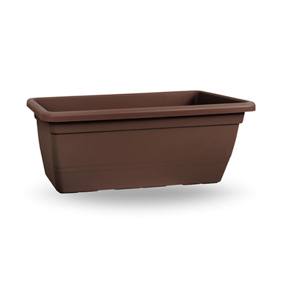 Veca plastic pot rectangular 60x32x28cm bronze, , medium