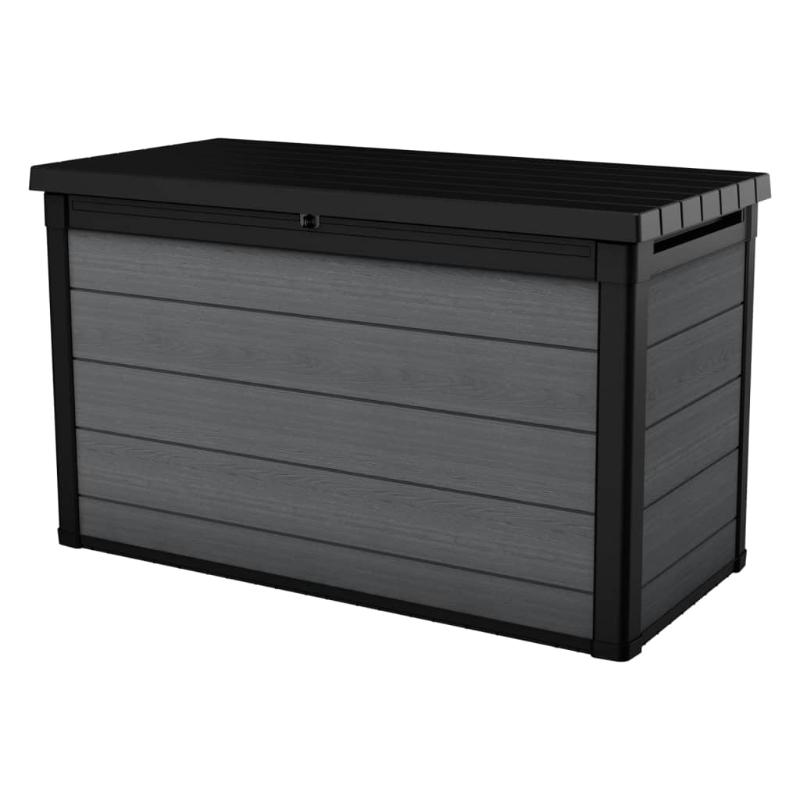 Keter cortina storage box 757l - wood grey, , medium-null