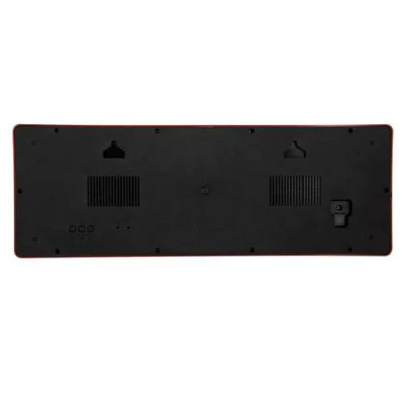 Nextime wall/table clock 51.5 x 18x 4.5 cm, plastic, 'big d', , medium-null